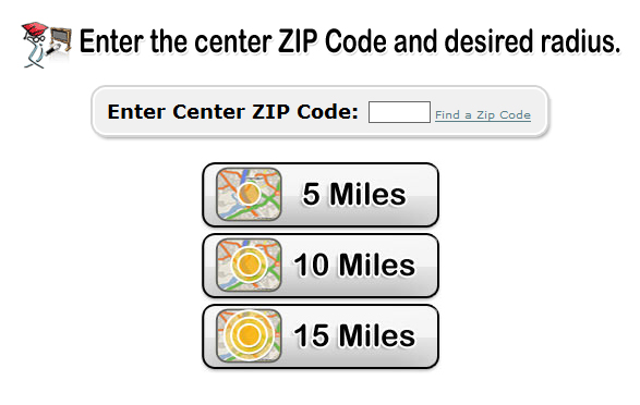 Choose your Zip Code